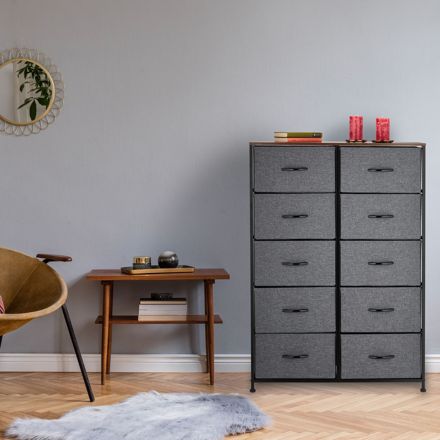 Cômoda com 10 gavetas