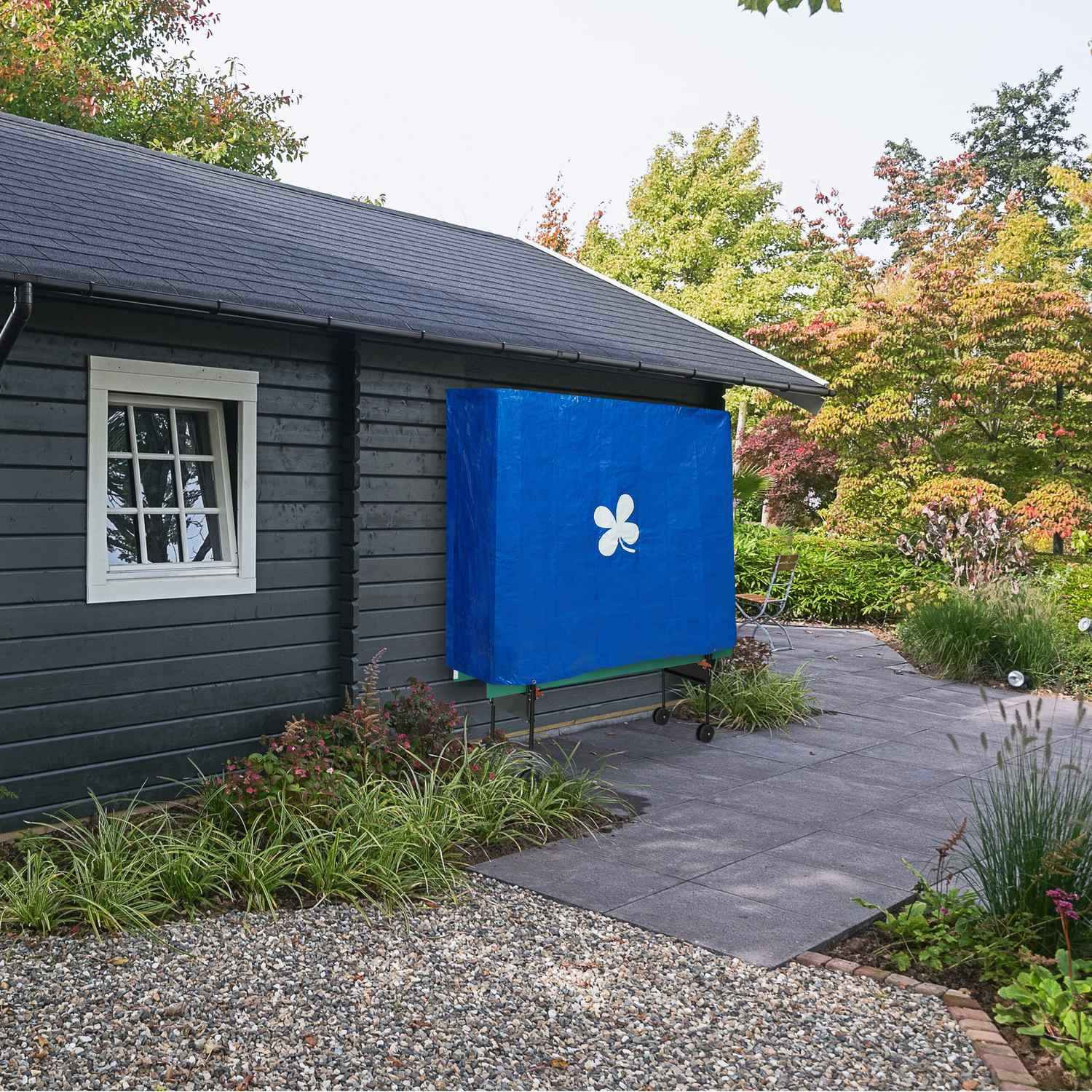 Housse pour table de ping-pong bleue