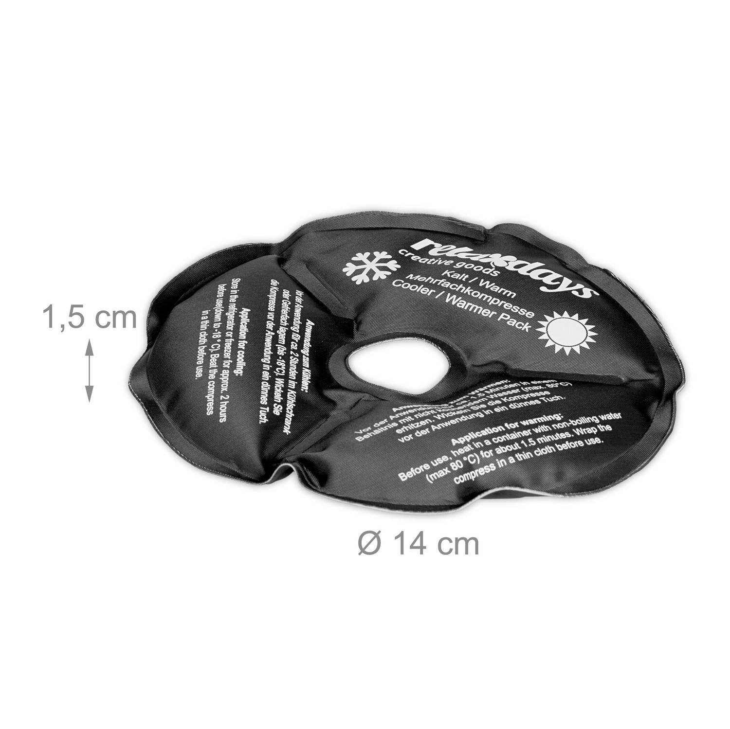 set di 4 ginocchiere in nero
