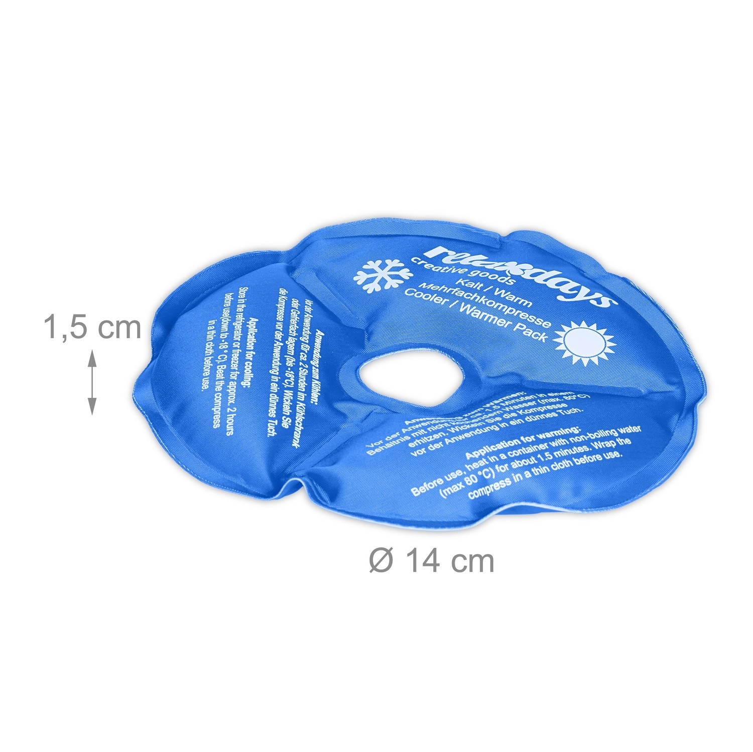 set di 4 ginocchiere in blu
