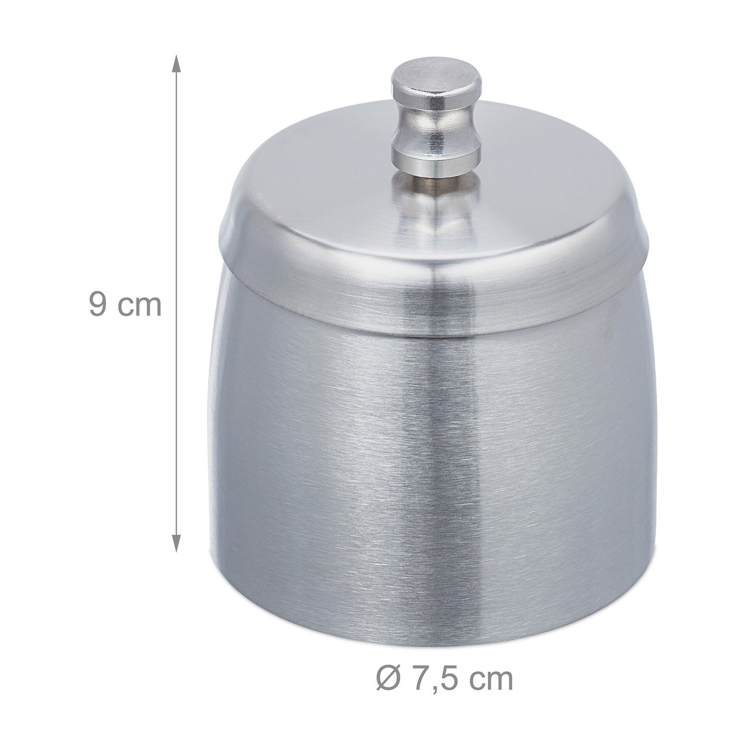 Cendrier avec couvercle pour usage extérieur