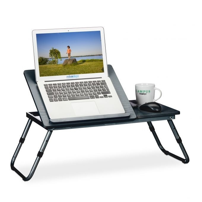 Laptop table in black