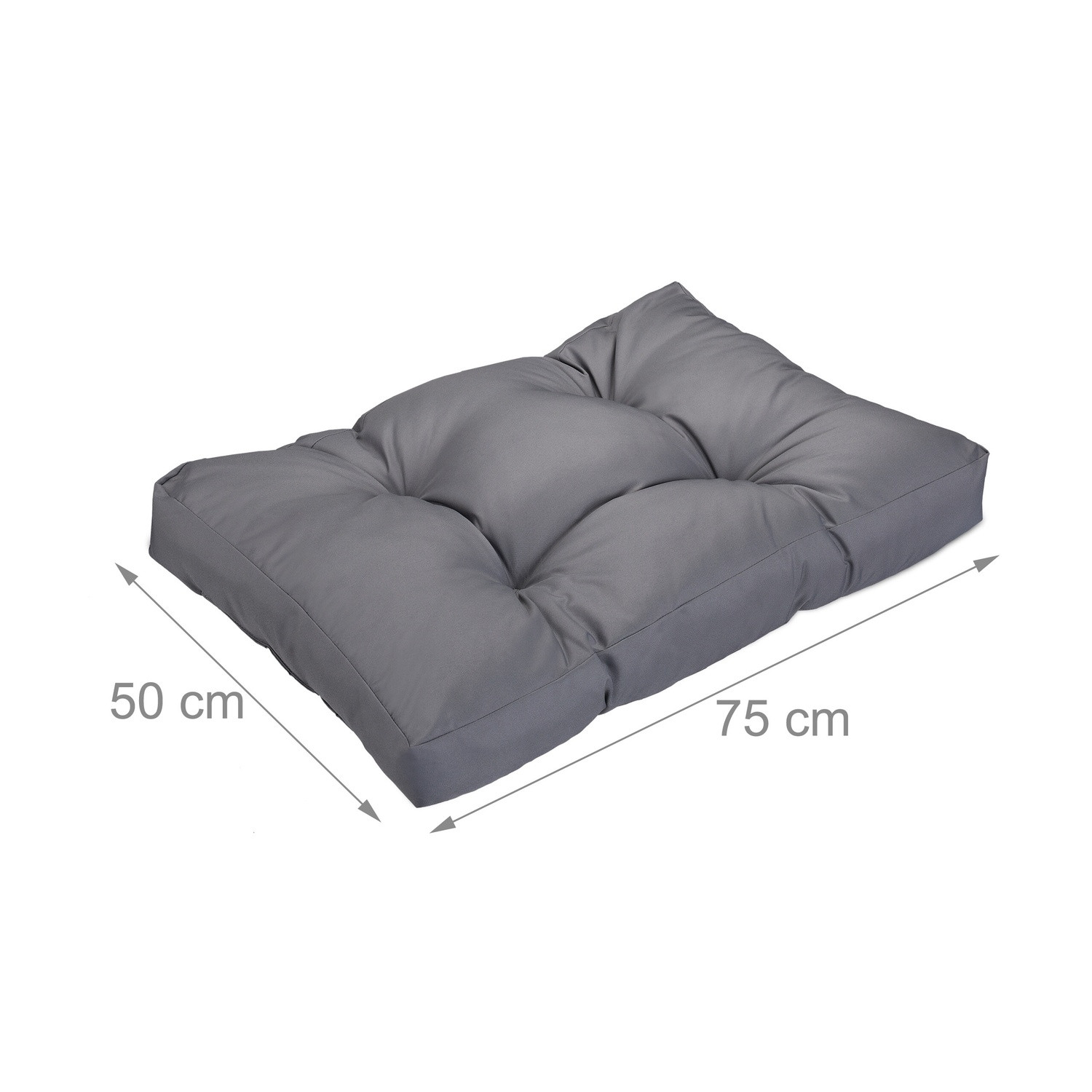 Hundebett grau