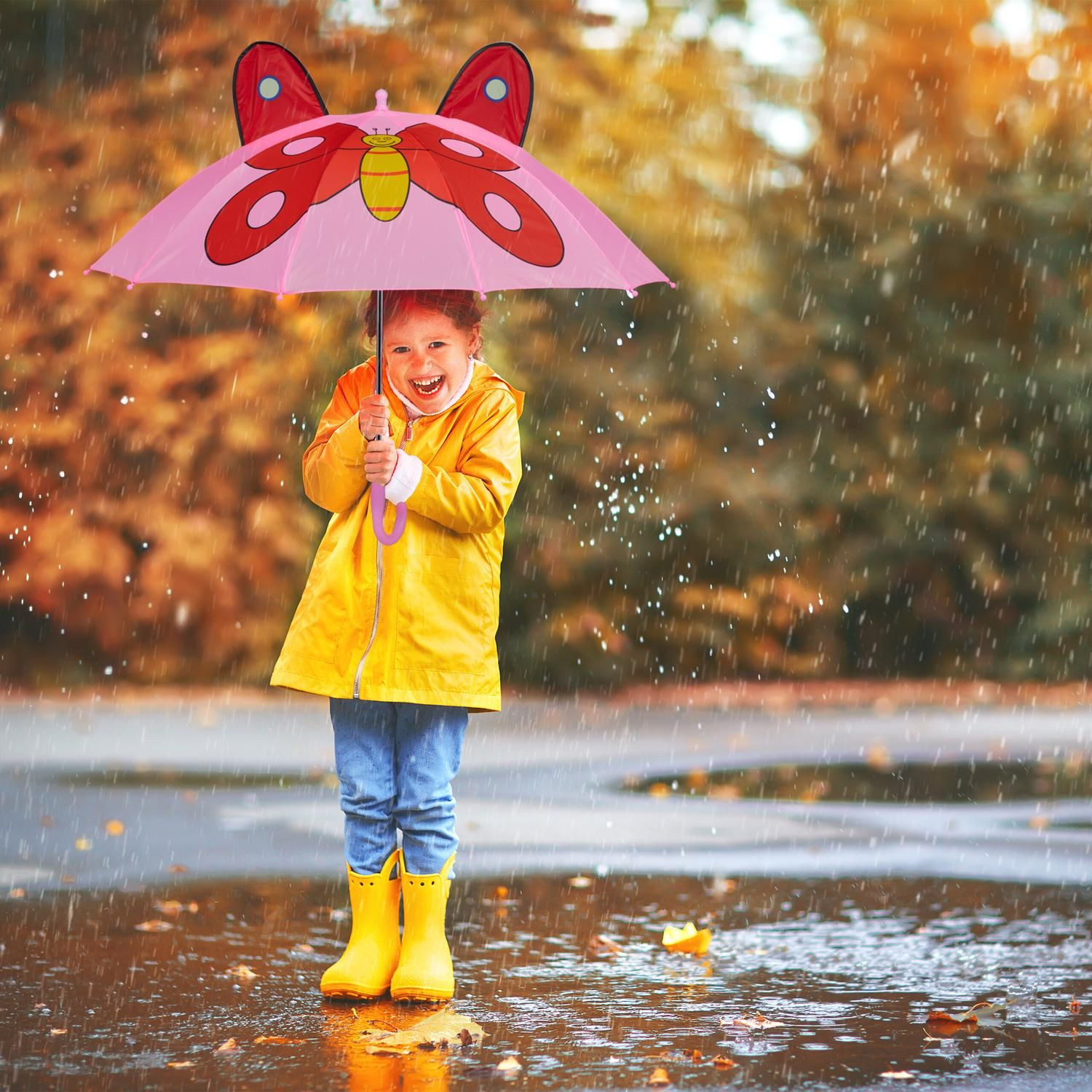 Ombrello per bambini "Farfalla"