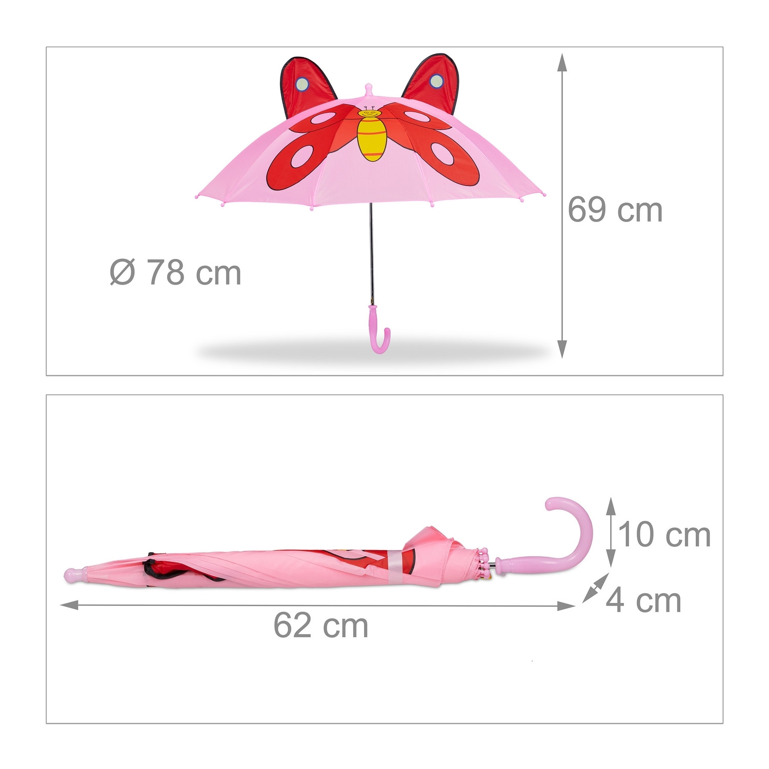 Detský dáždnik "Butterfly"