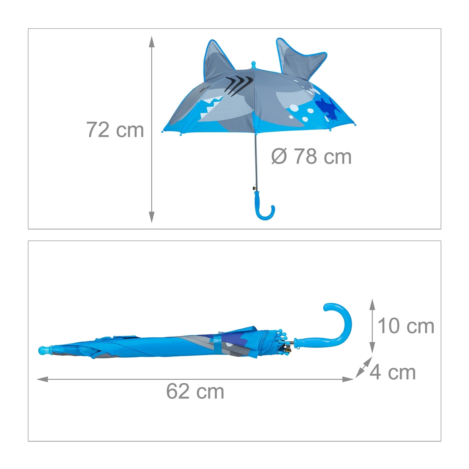 Ombrello per bambini "Shark"