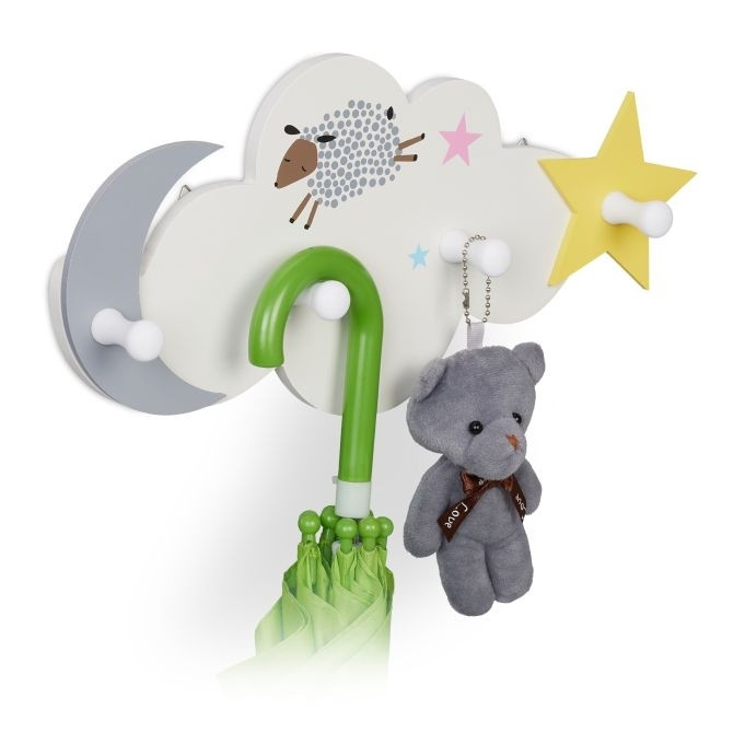 O guarda-roupa infantil nuvem-lua-estrela