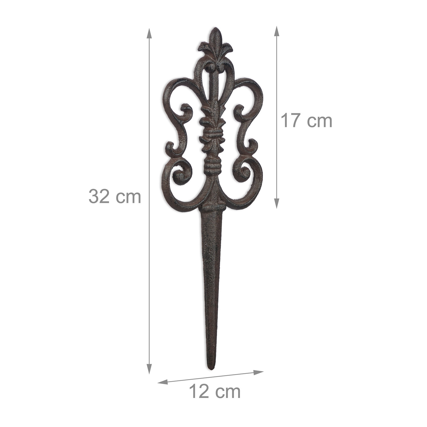 Antiker Gartenstecker 2er Set