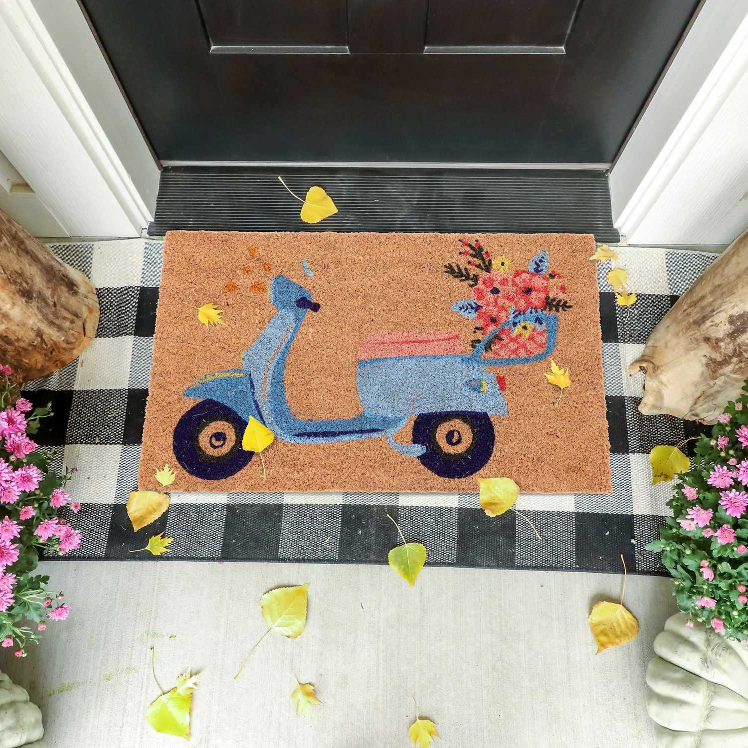 Kokos-Fußmatte Scooter