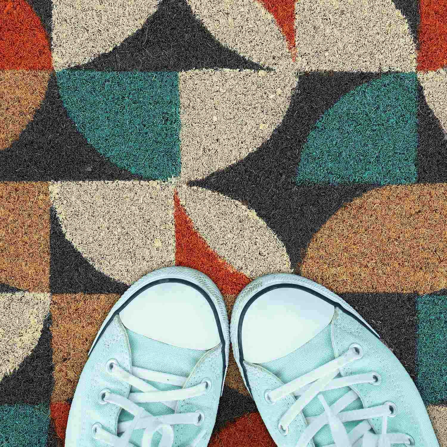 Fußmatte Retro Design