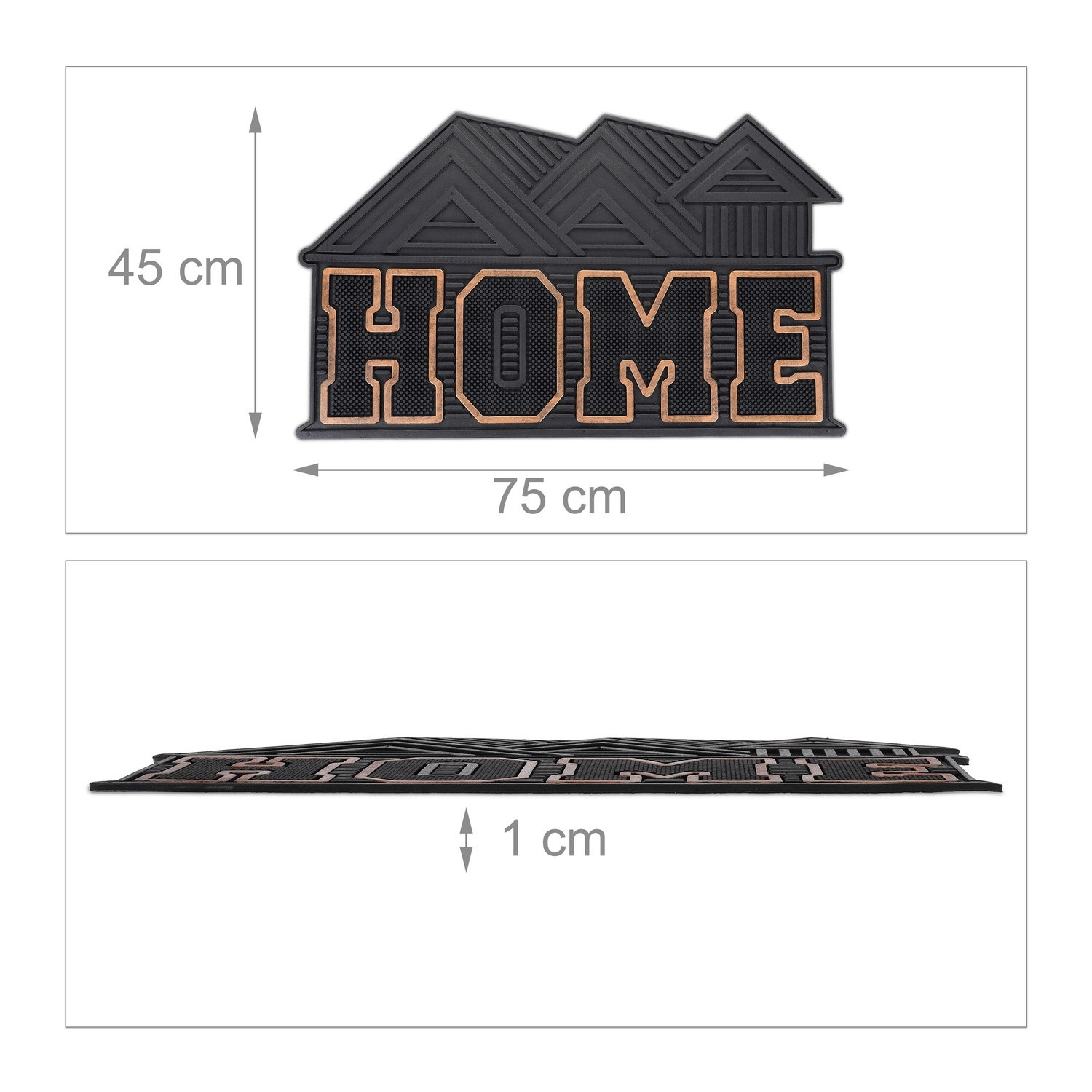 Deurmat Rubber Home