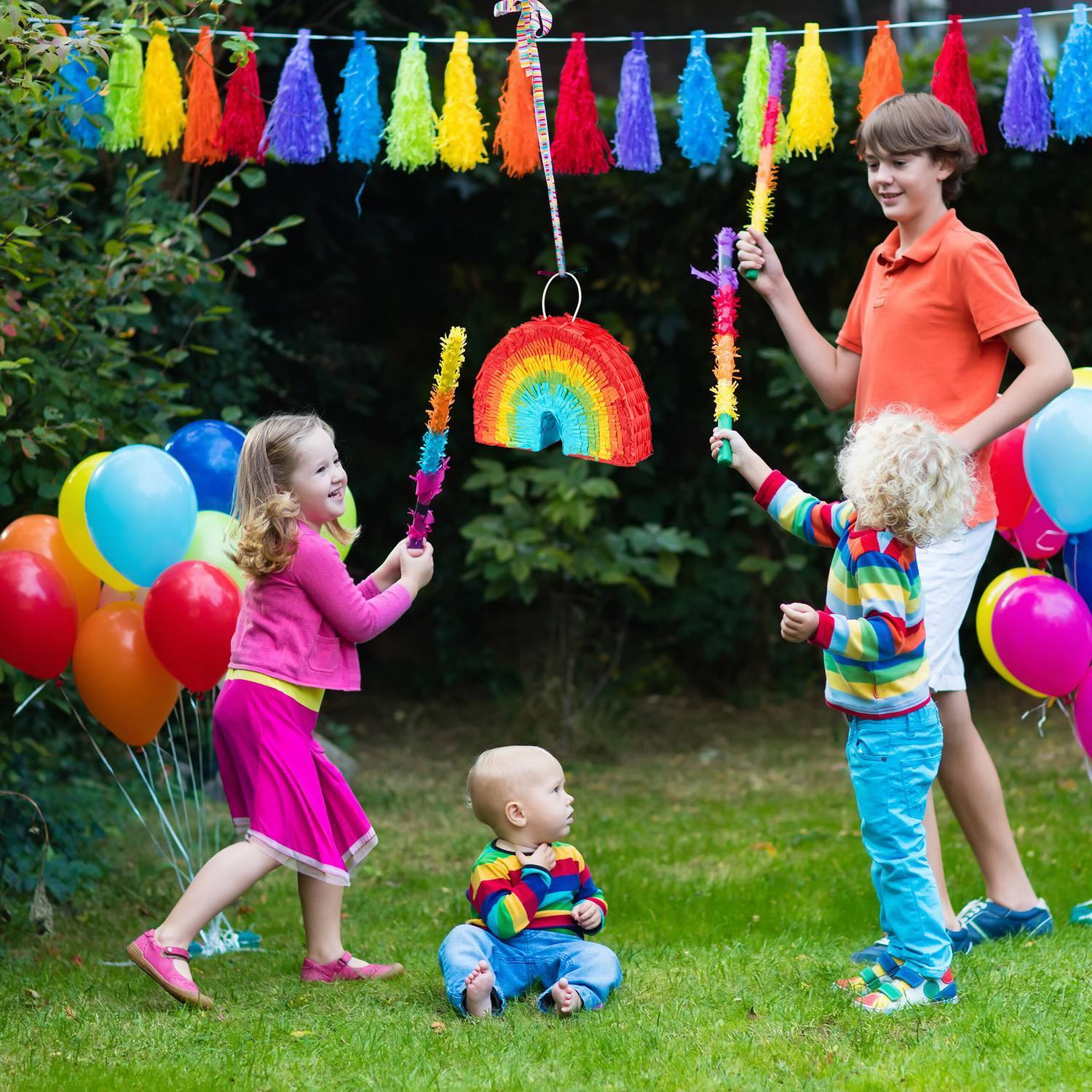 Mini Pinata Regenboog