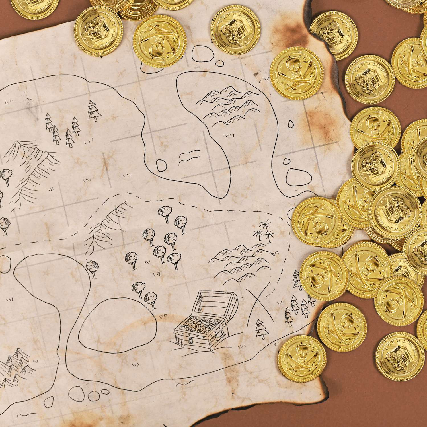 Ensemble de 144 pièces d'or