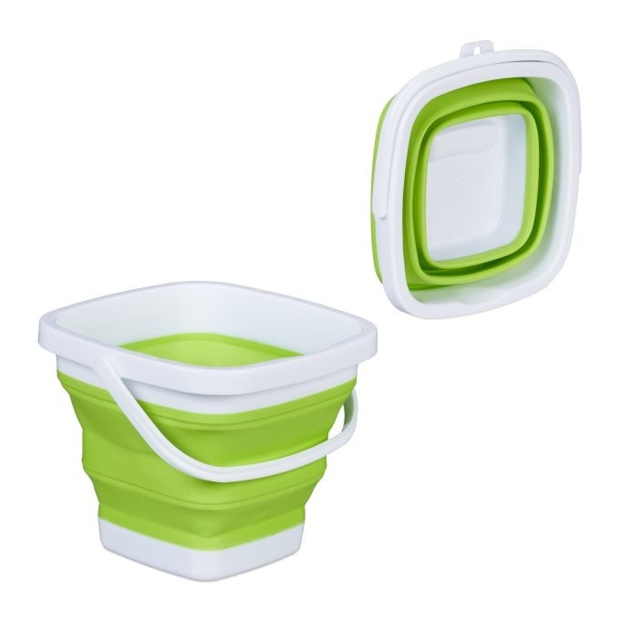 Cubo plegable de 5 litros