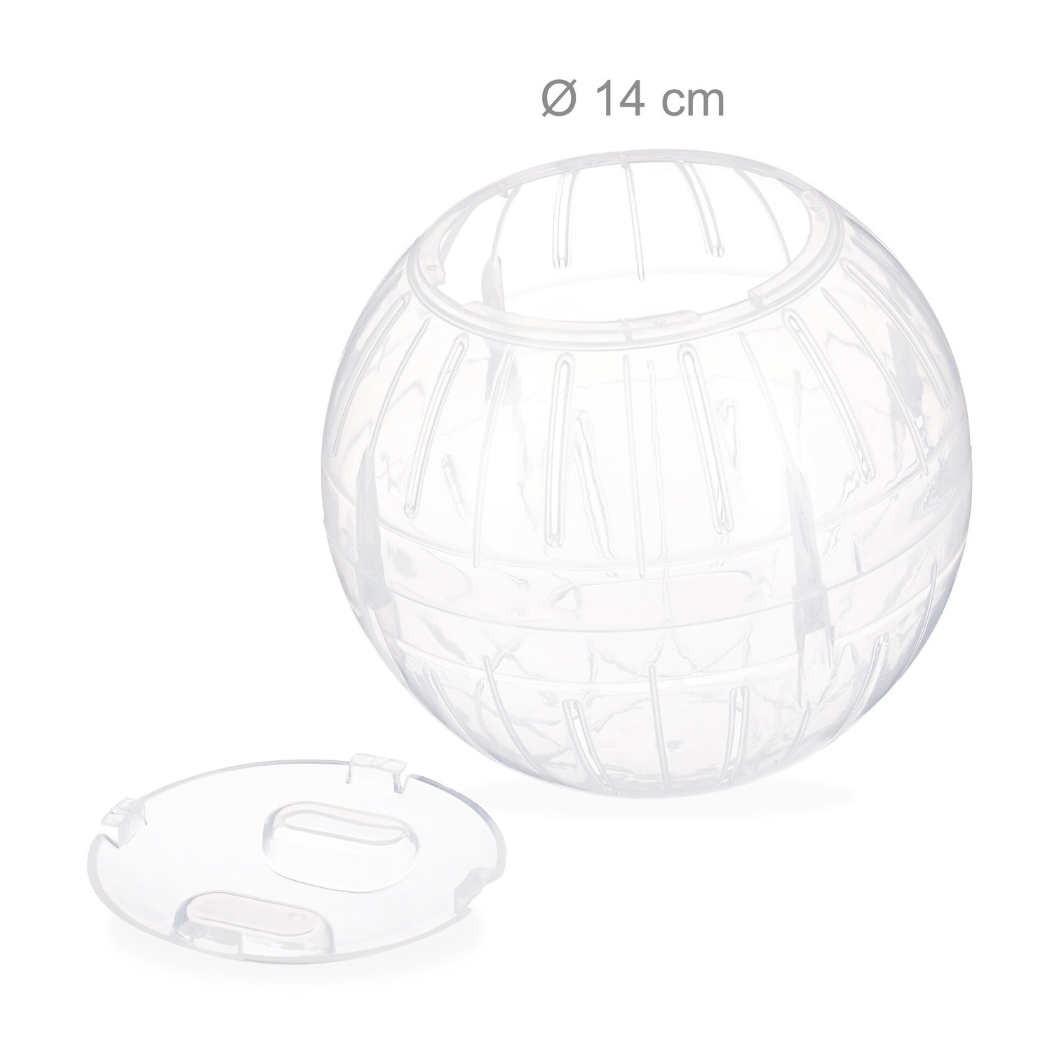 Transparenter Hamsterball Ø 14 cm