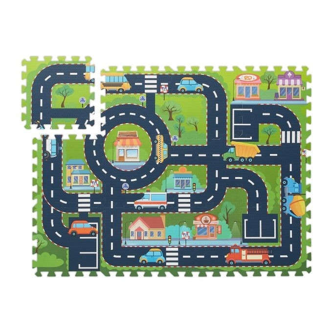 Tappetino puzzle strada