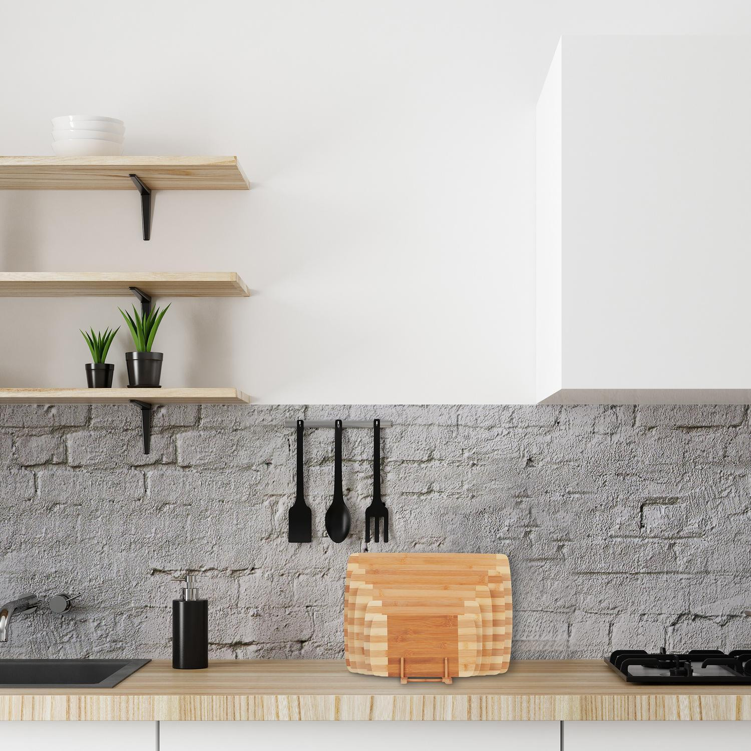 Tablas de cortar con soporte