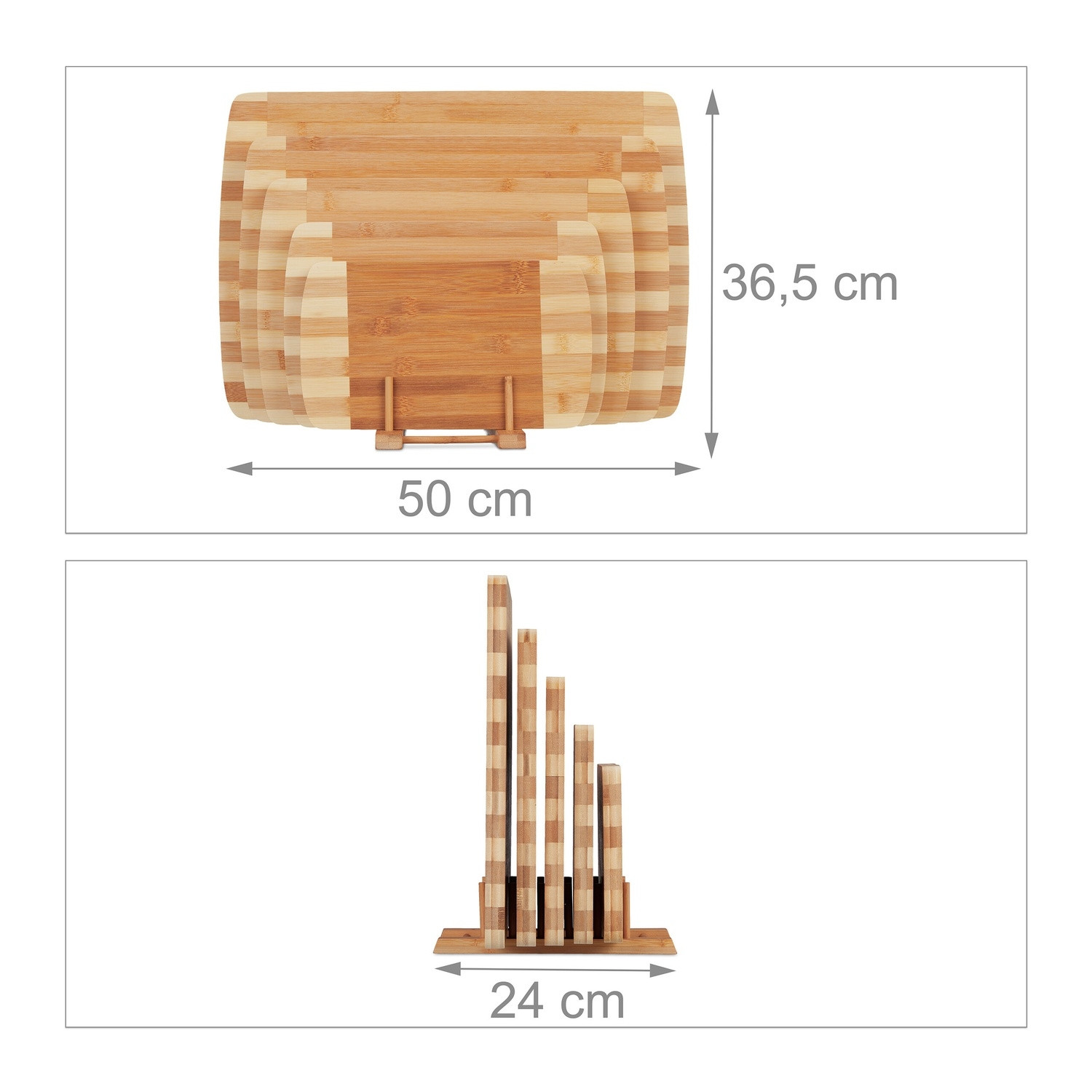 Tablas de cortar con soporte
