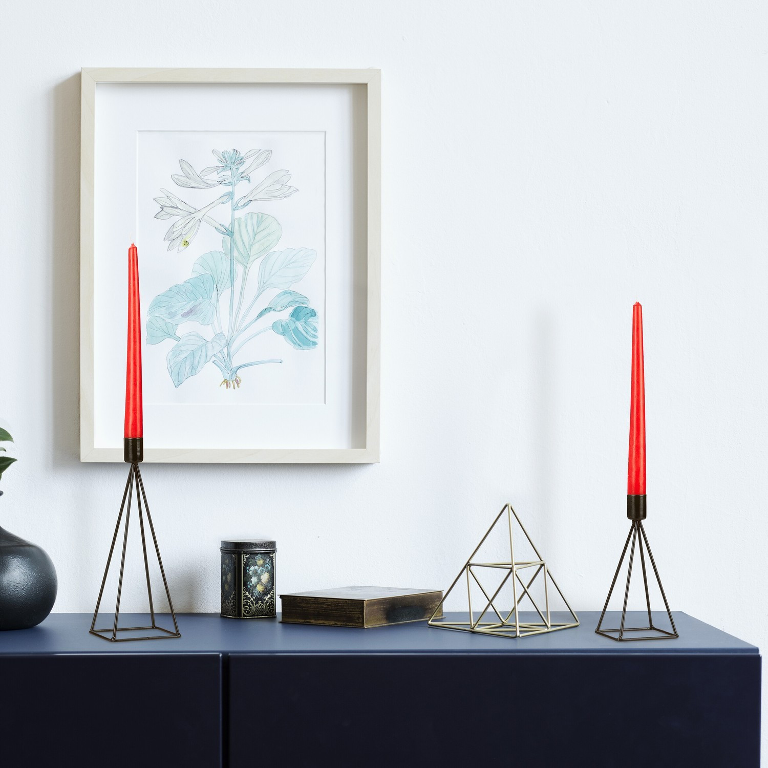 Moderner Kerzenständer, 2er-Set