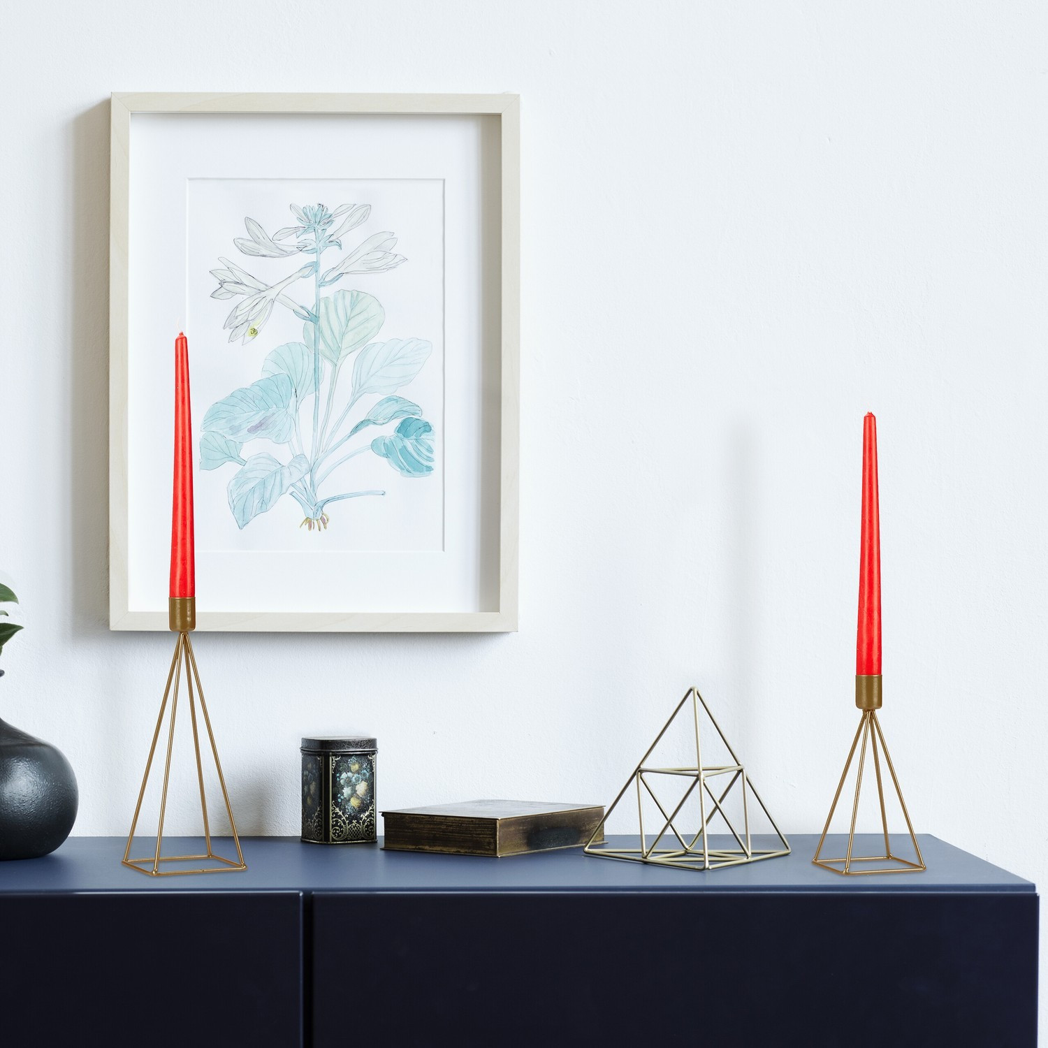 Moderner Kerzenständer, 2er-Set