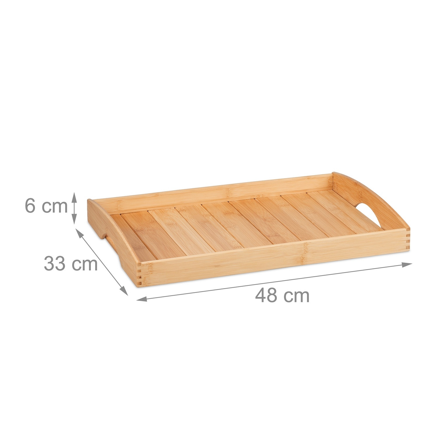 Plateau en bambou