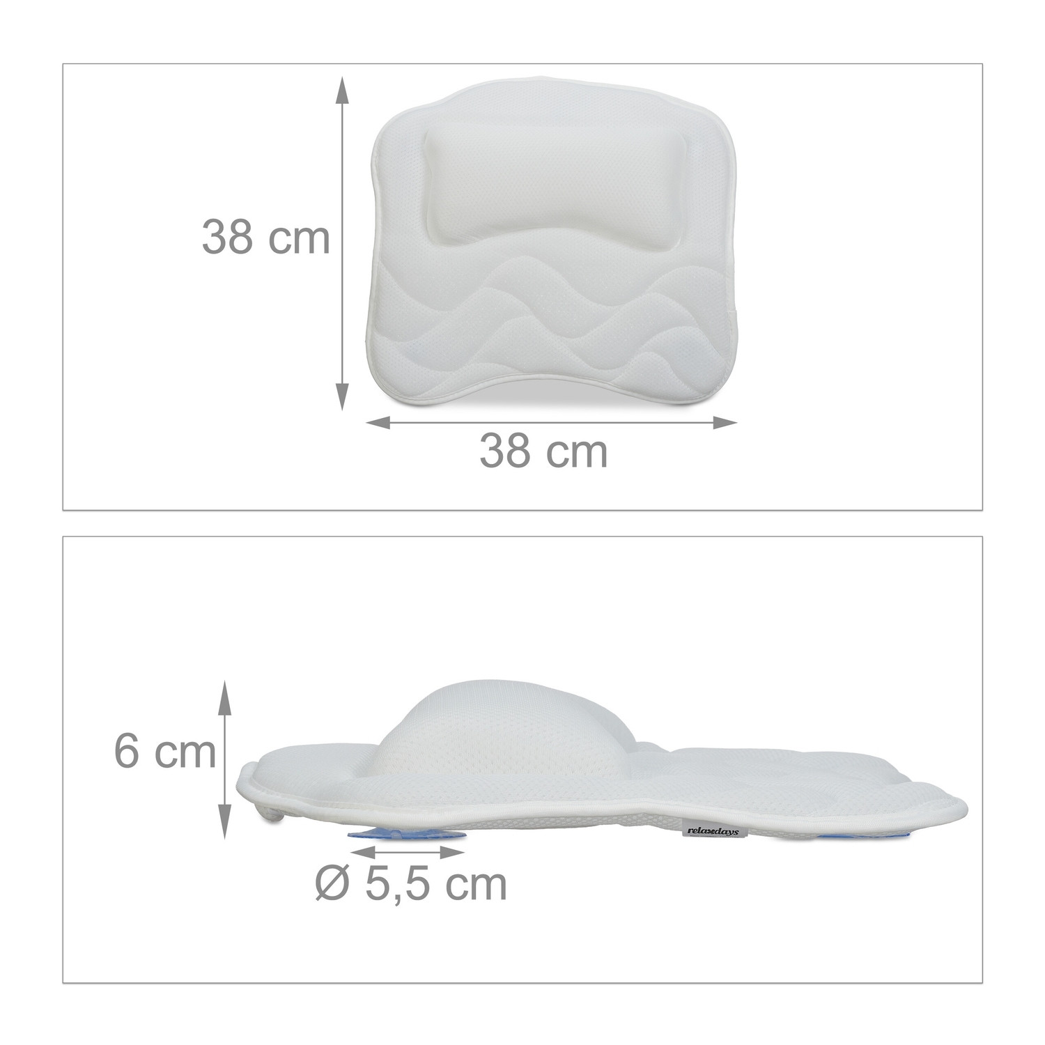 Cuscino per vasca da bagno