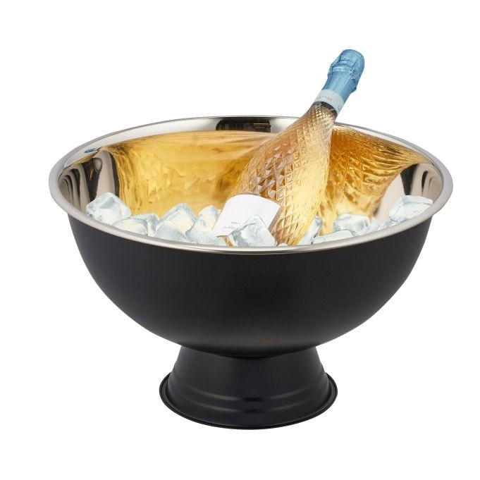 Champagnerkühler aus Edelstahl