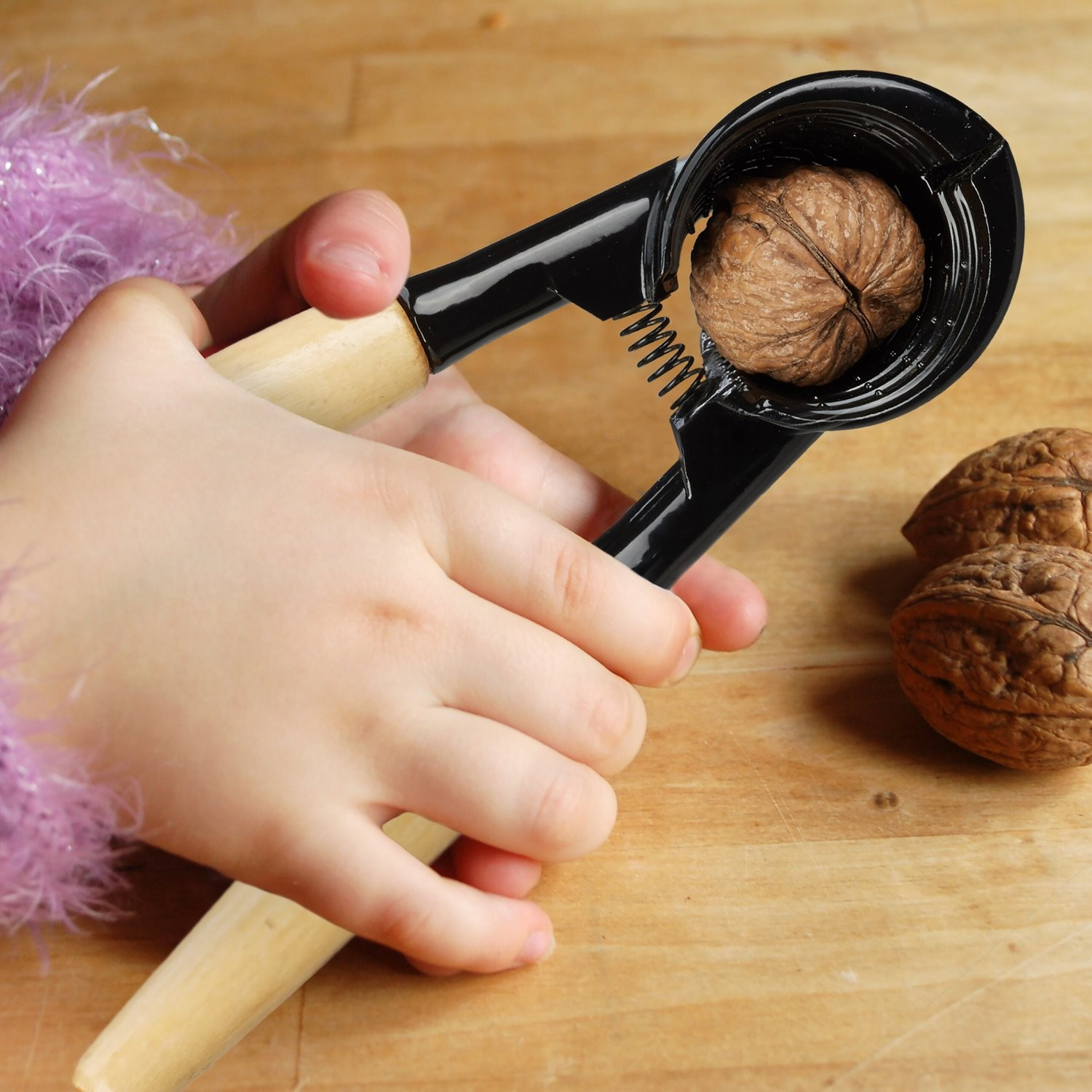 Nussknacker mit Holzgriff 3er Set