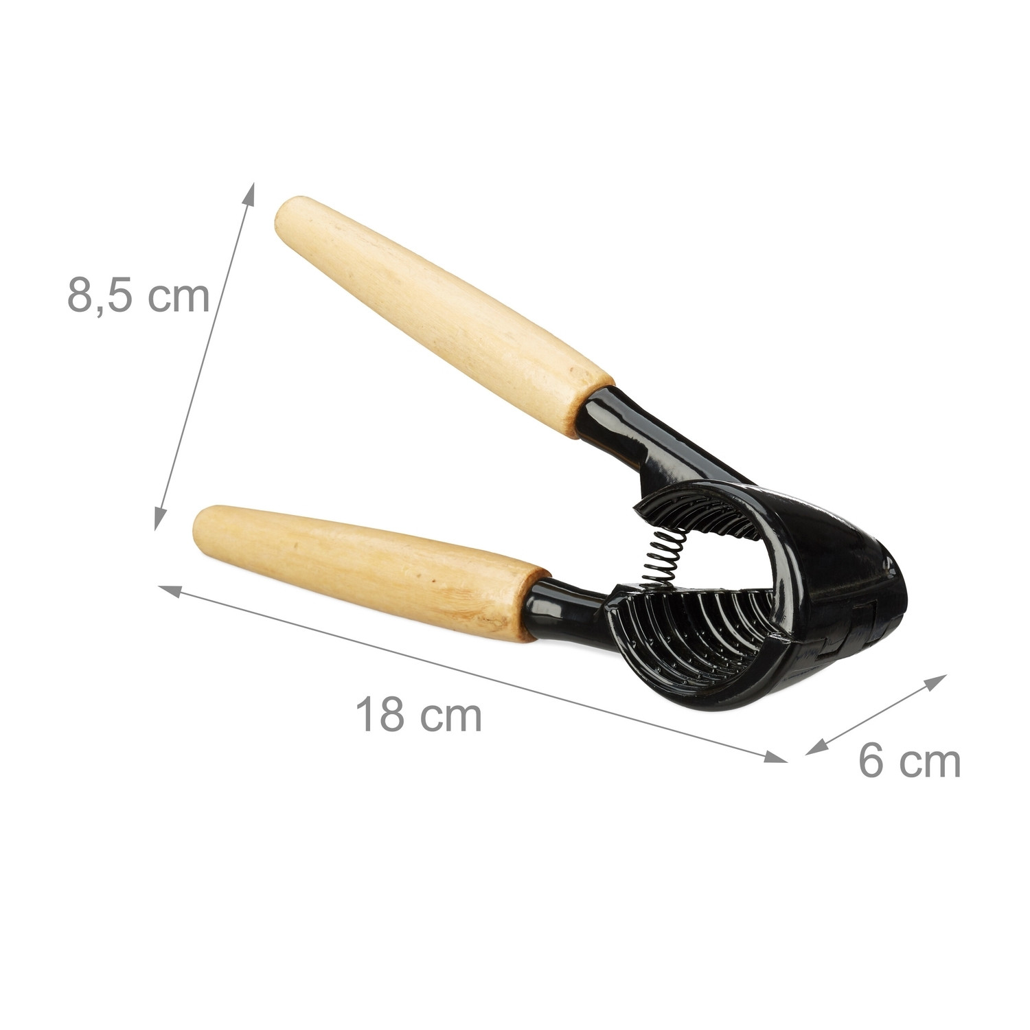 Nussknacker mit Holzgriff 3er Set