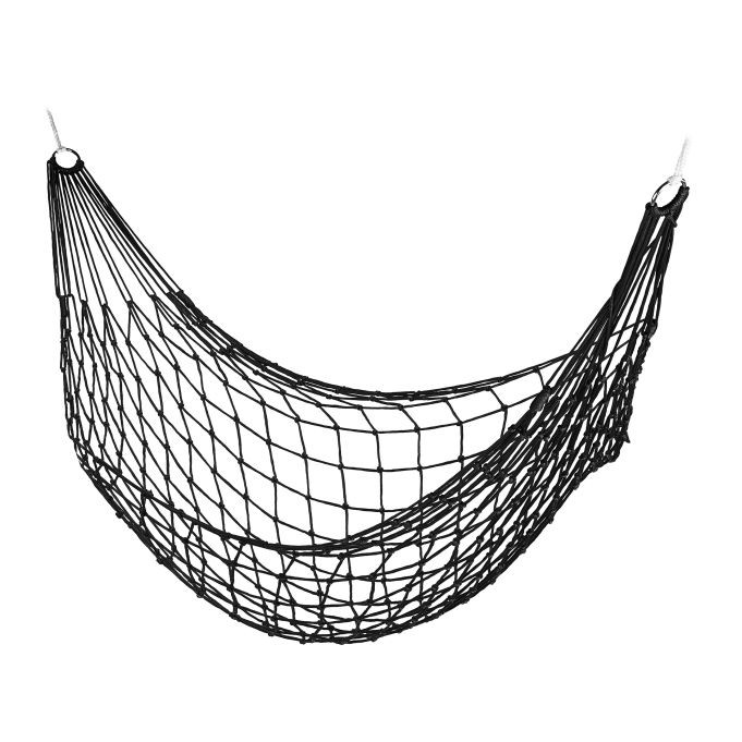 Lichte hangmat in net