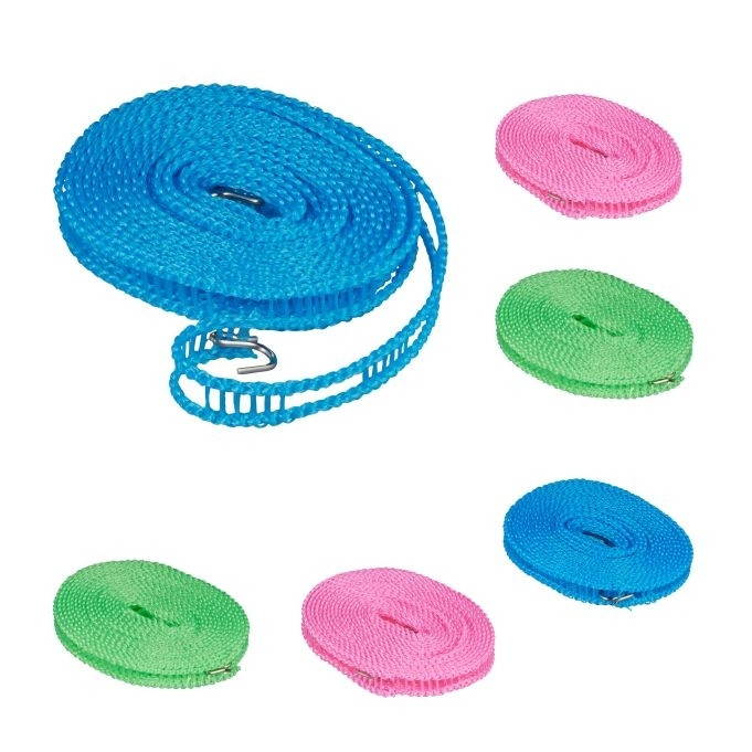 Corde à linge antidérapante 6x 5 m