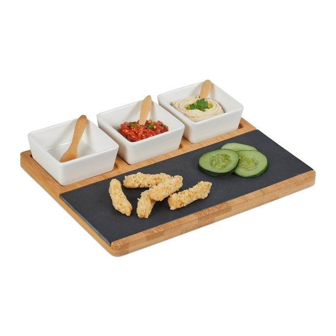 Servierschalen 8-teilig mit Tablett