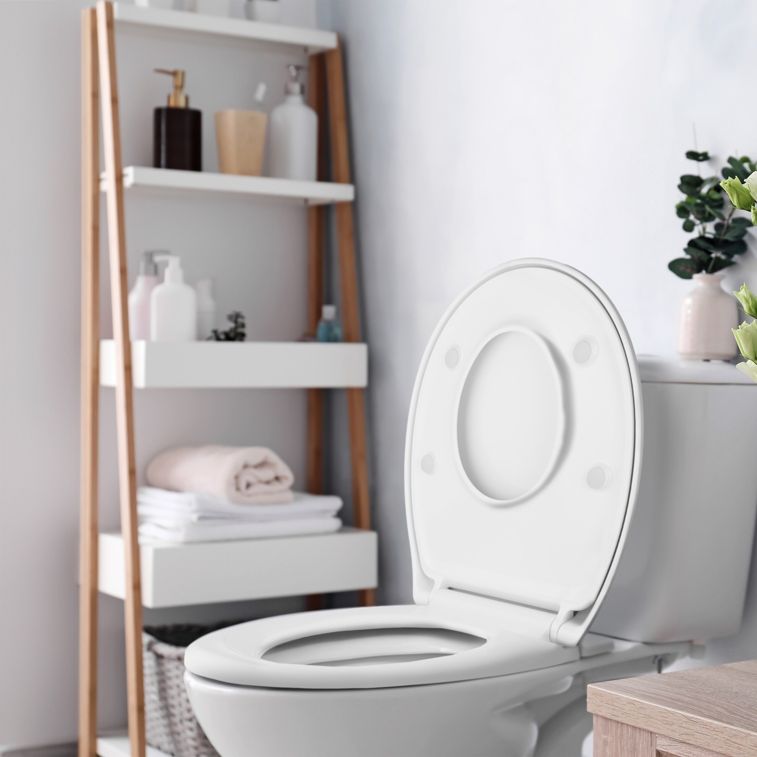WC-Sitz mit Kindersitz
