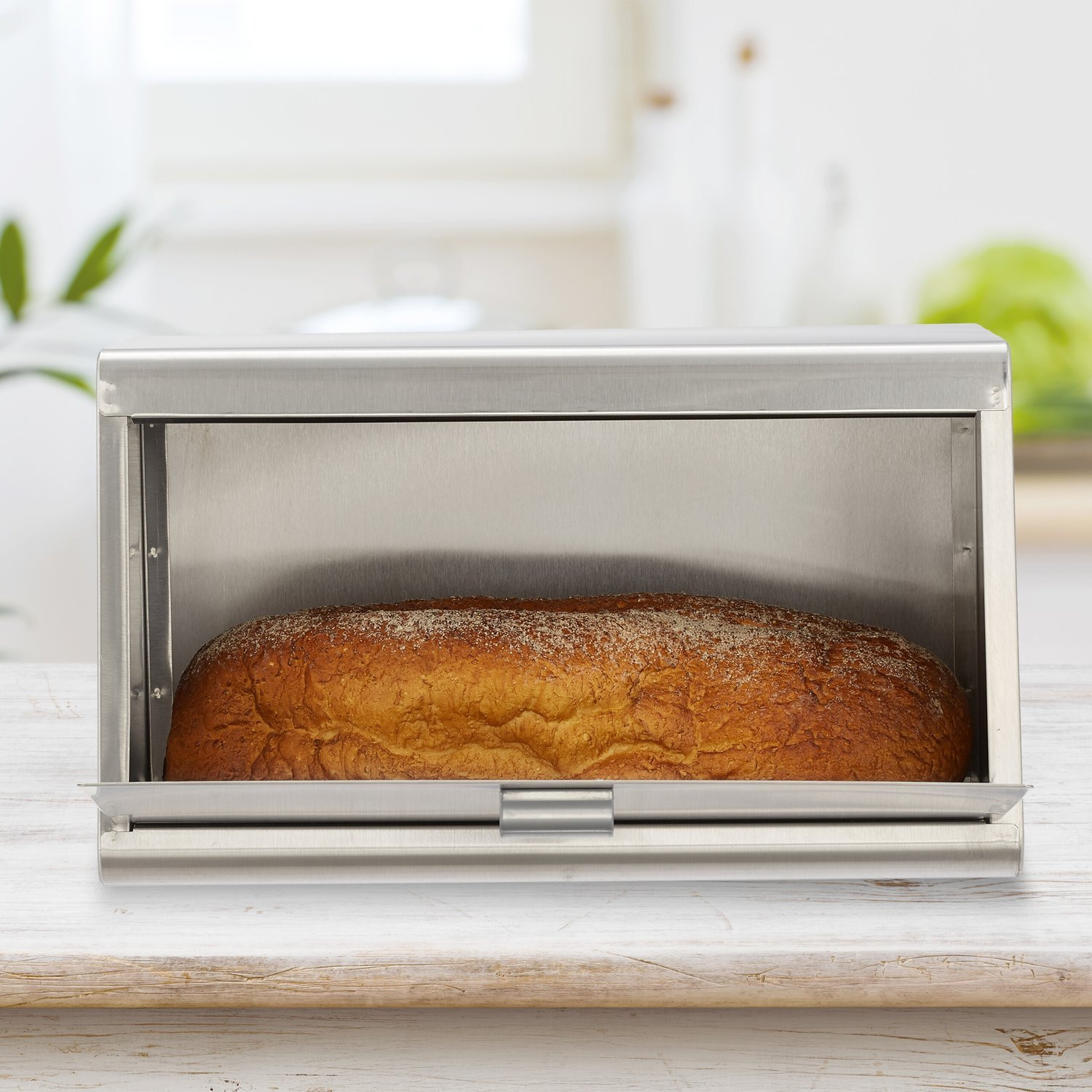 Brotkorb aus Edelstahl