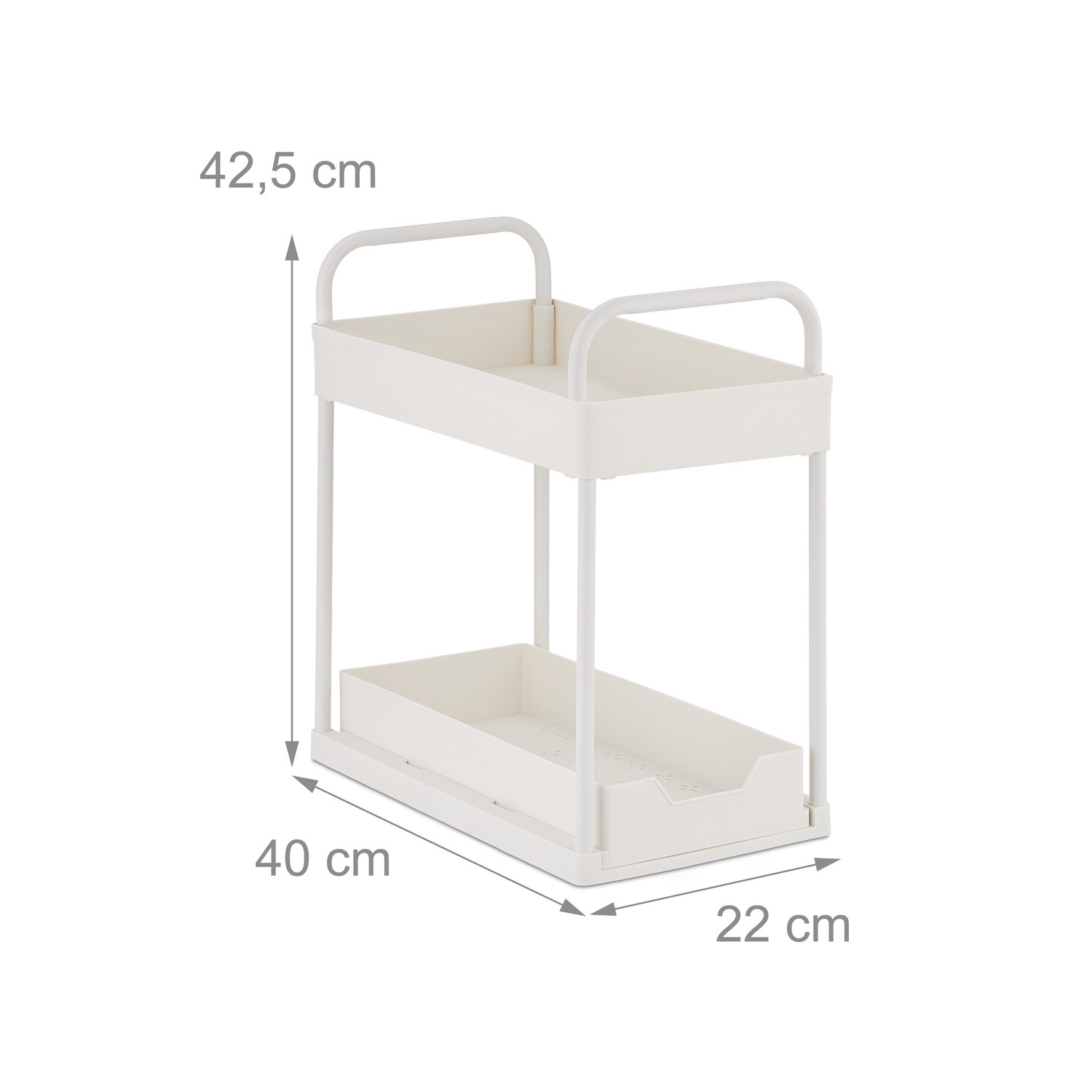 Pull-out shelf under the sink