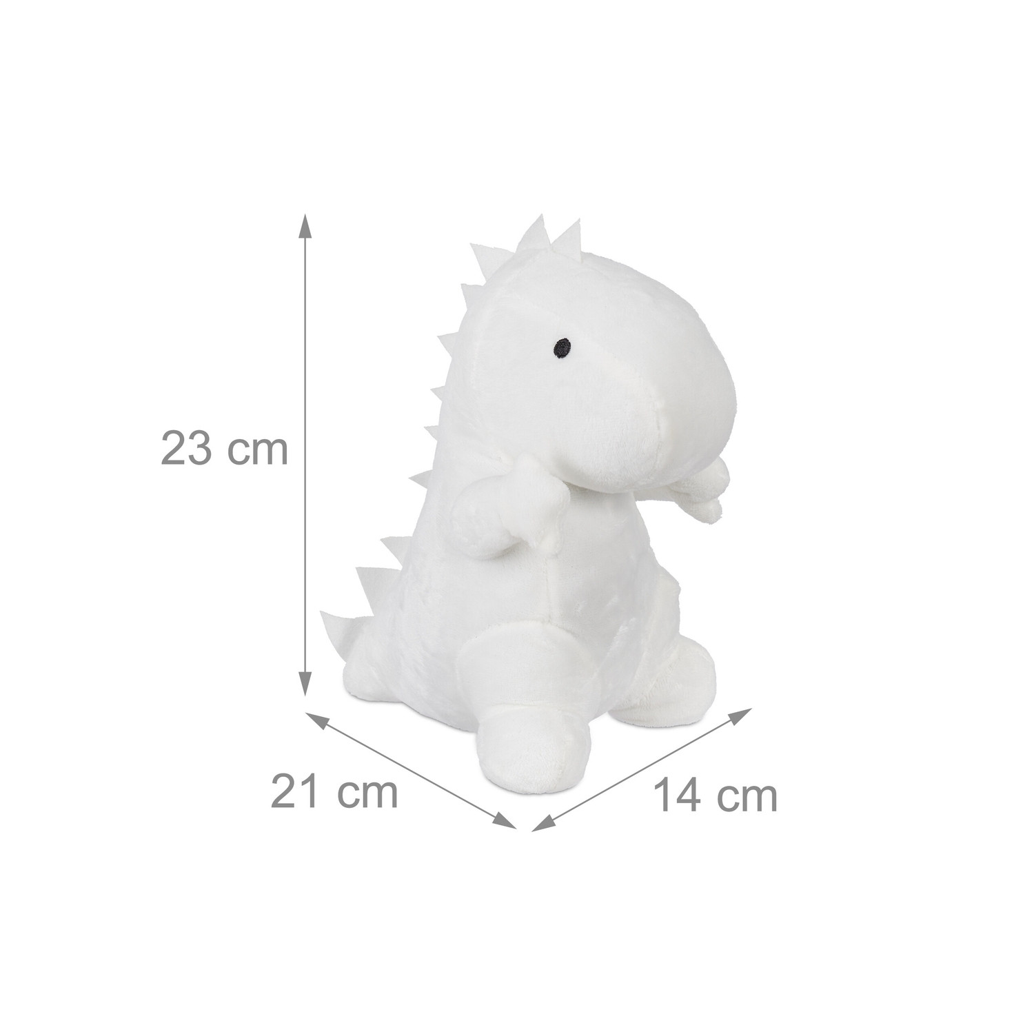 Tope de puerta blanco Dino
