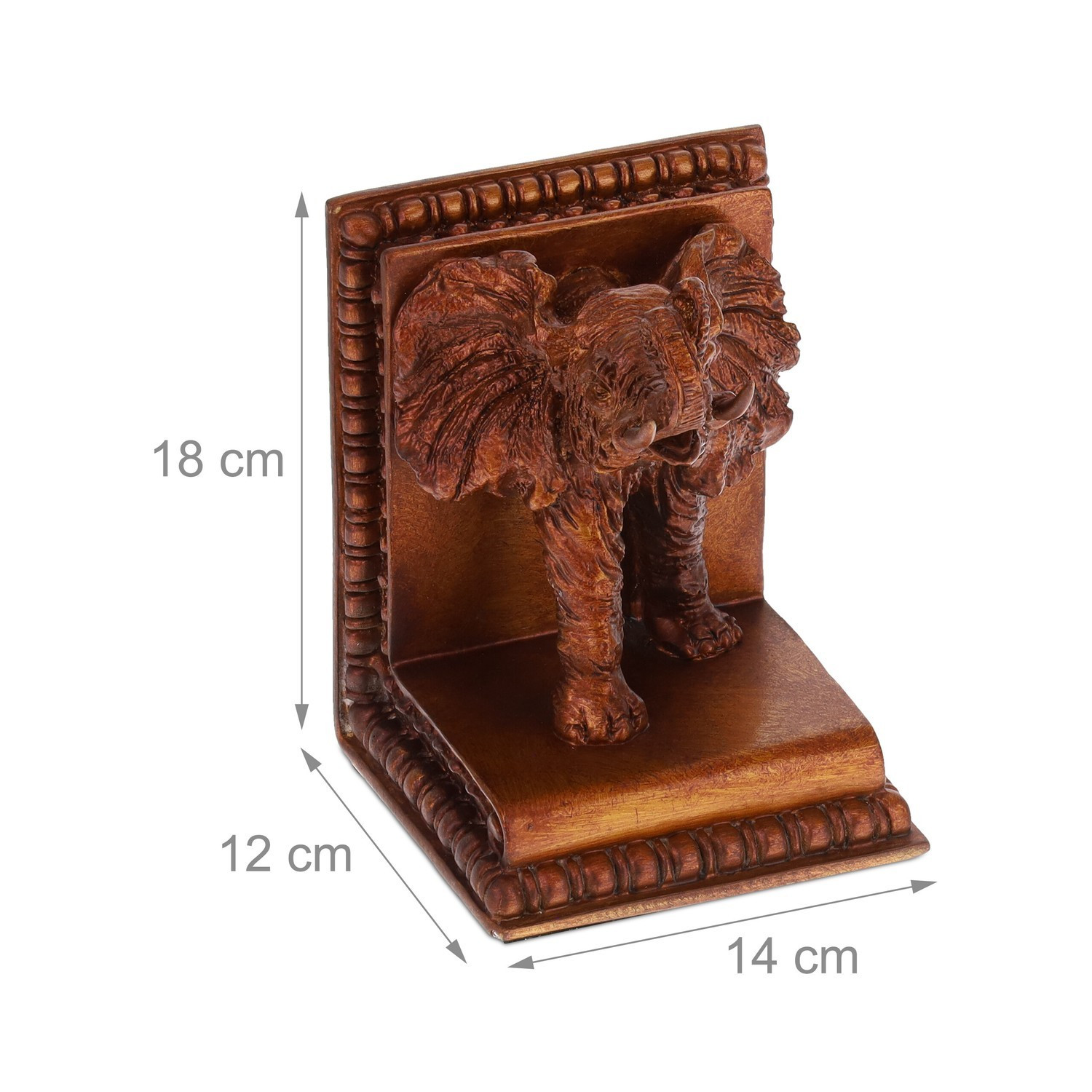 Buchstütze Elefant 2er Set