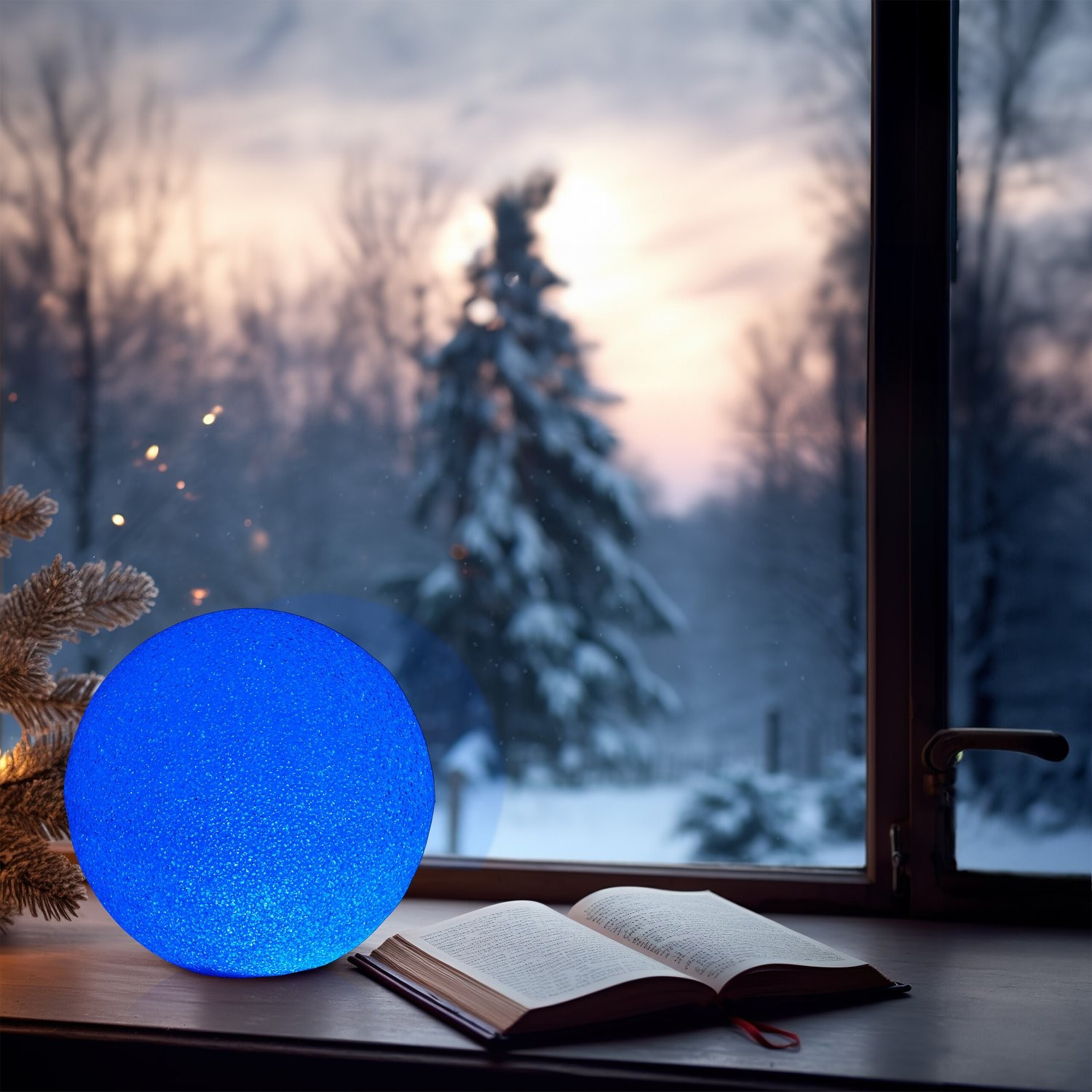 LED-Leuchtkugel mit Farbwechsel 20 cm
