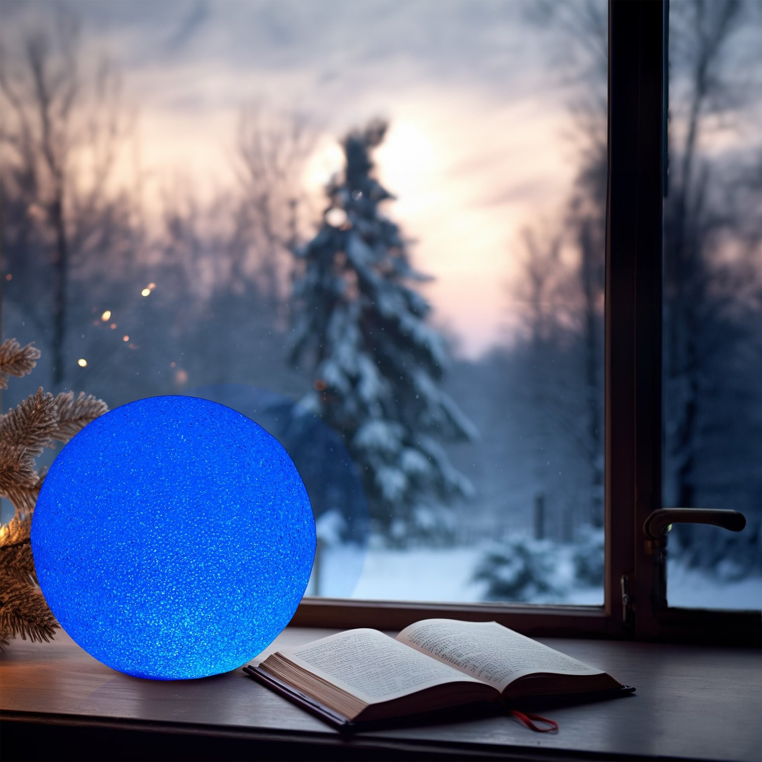 LED-Leuchtkugel mit Farbwechsel 25 cm
