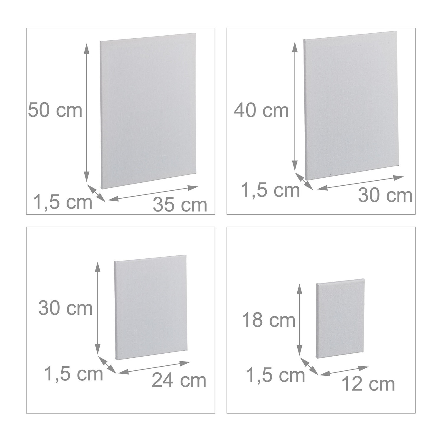 Conjunto de 12 toalhas de mesa