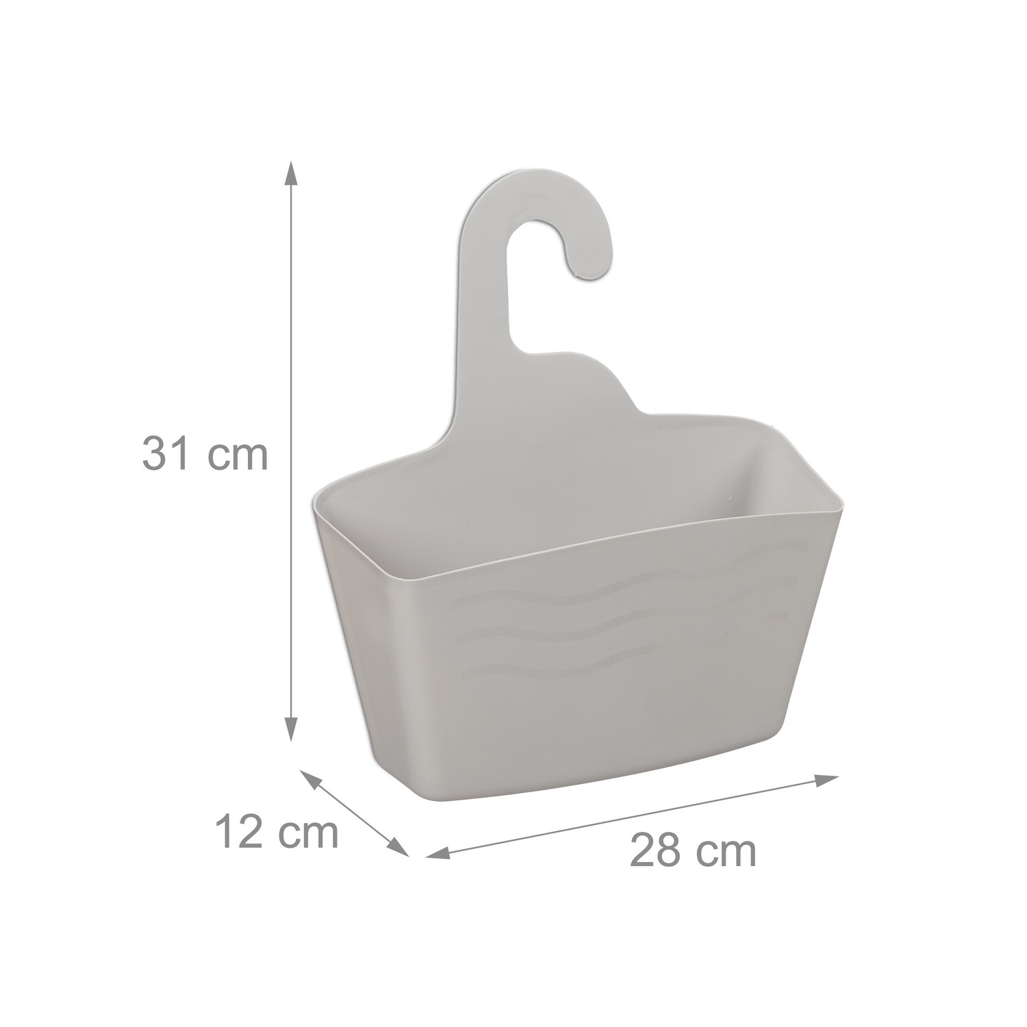 Ensemble de 3 paniers de douche 31 cm
