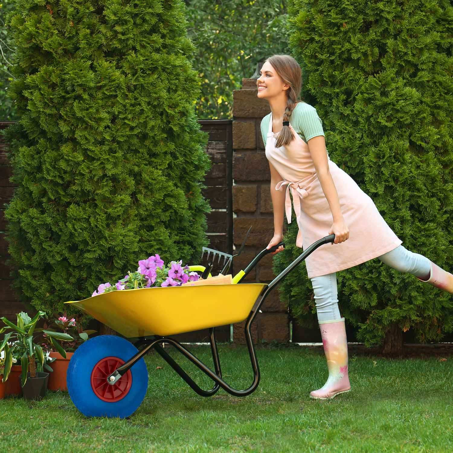 Roues pour brouette 4.00-6