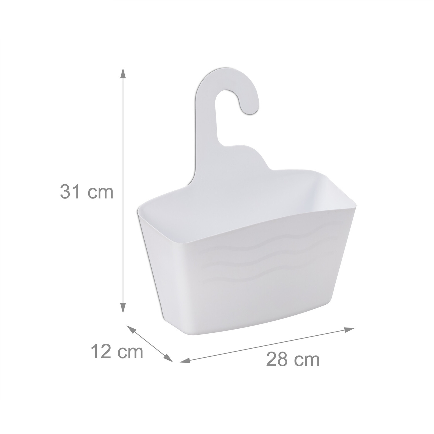 Duschkorb 3er Set 31 cm