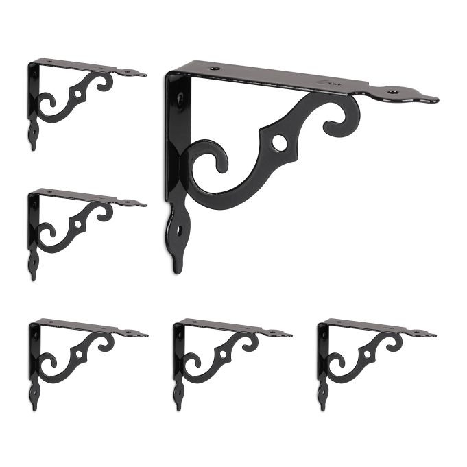 Set di 6 supporti per mensole