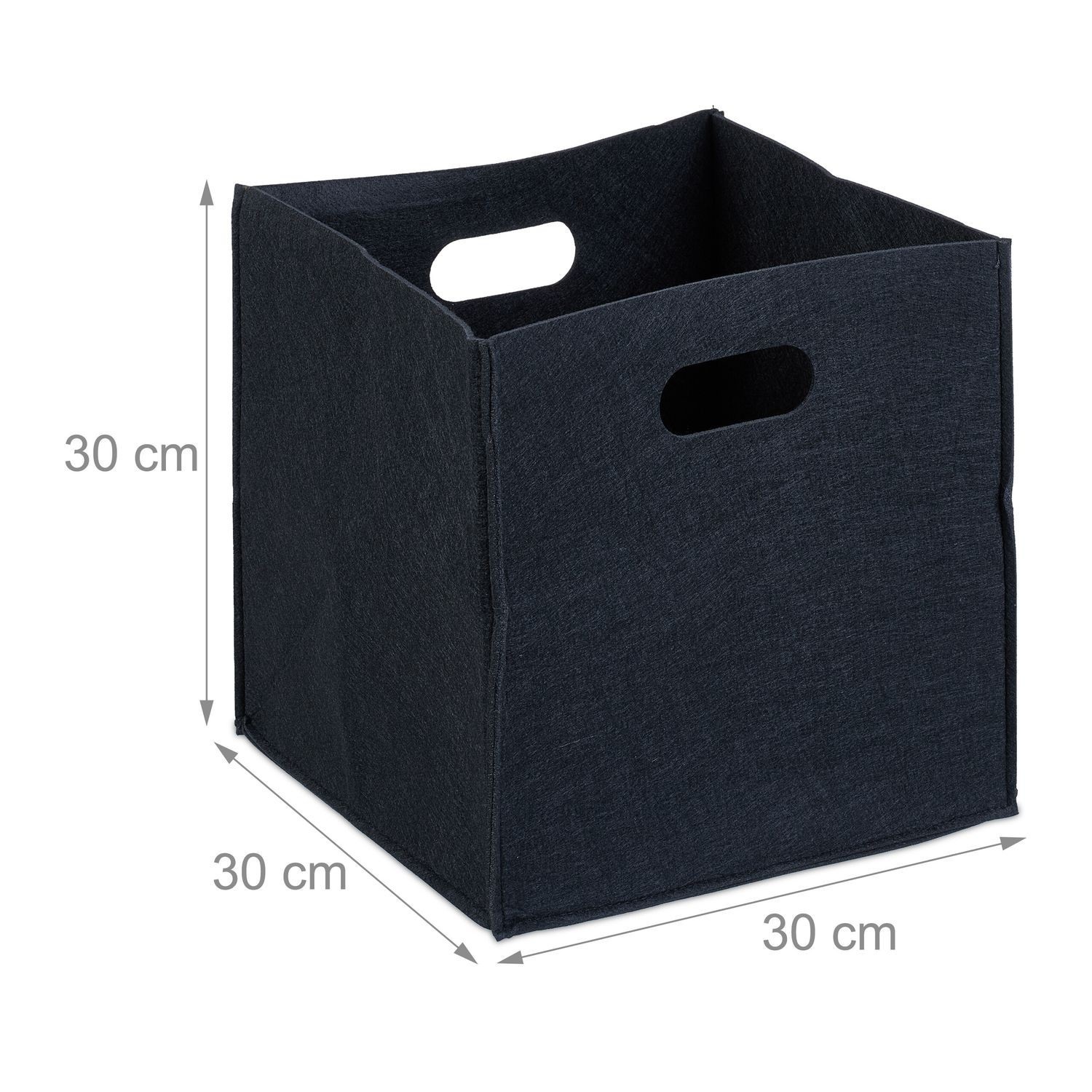 Felt storage box - 2 pcs