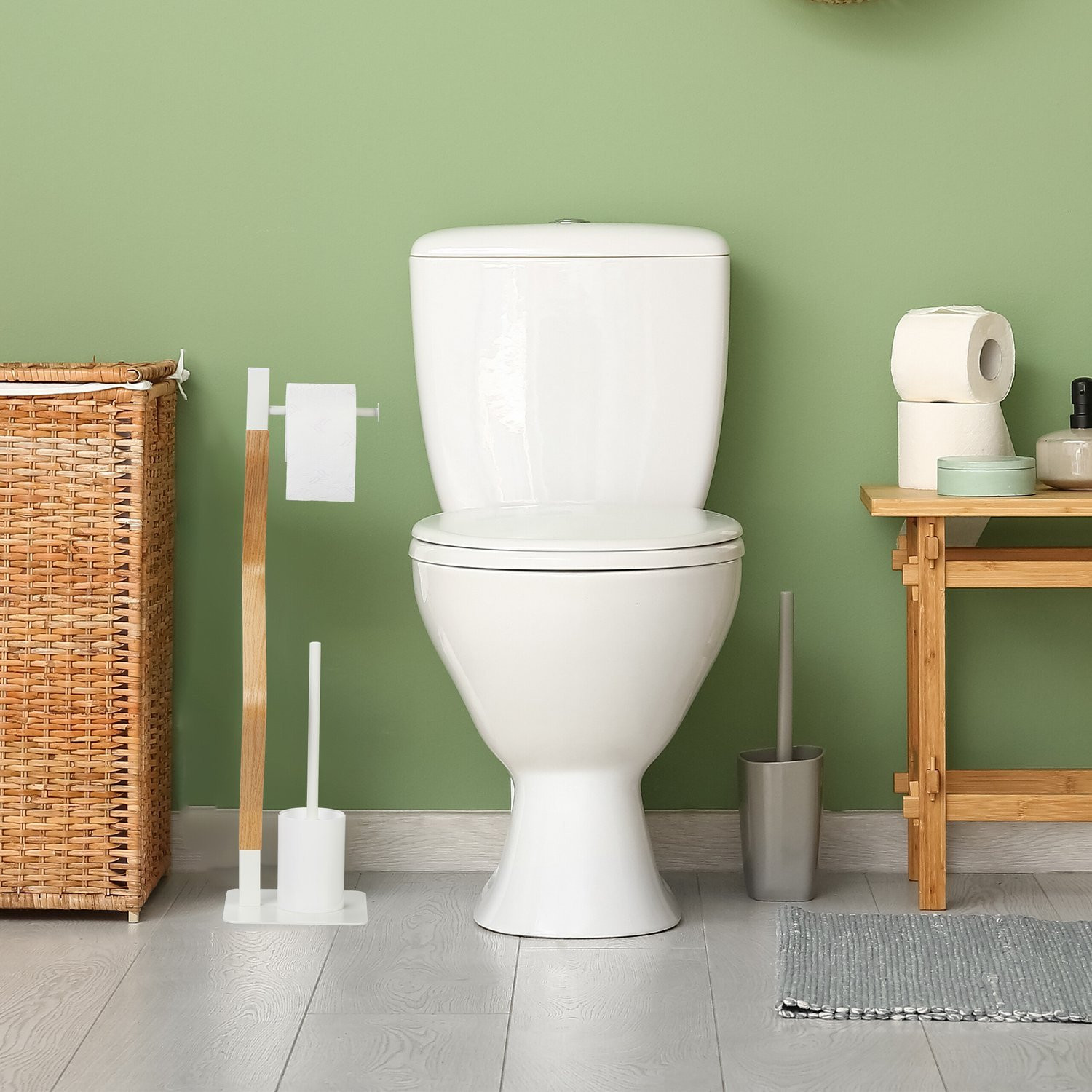 Freistehender Toilettensitz