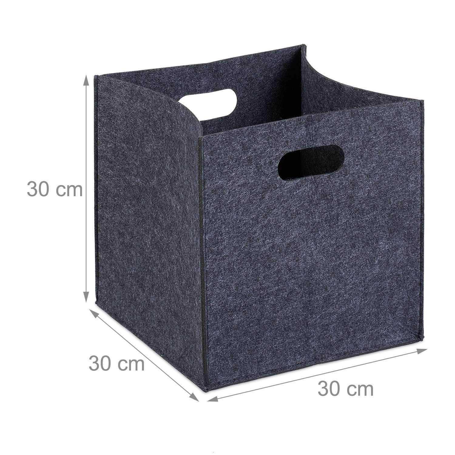 Felt storage box - 4 pcs