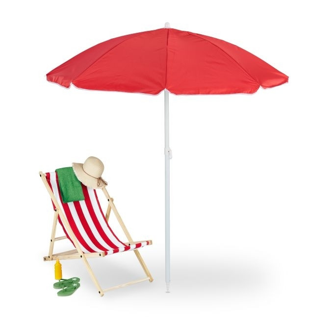 Ombrellone rosso 160 cm