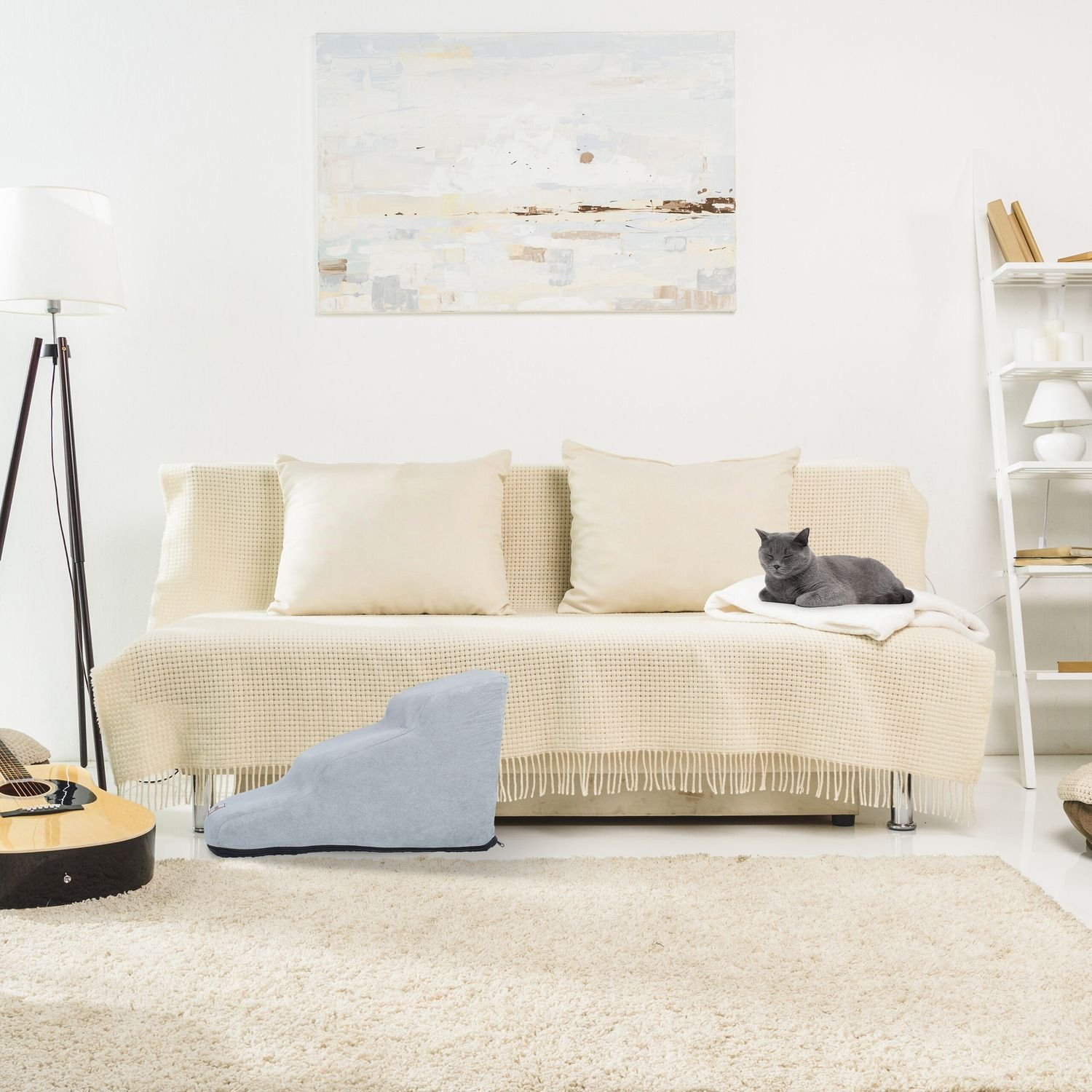 Escada para cães com 3 degraus