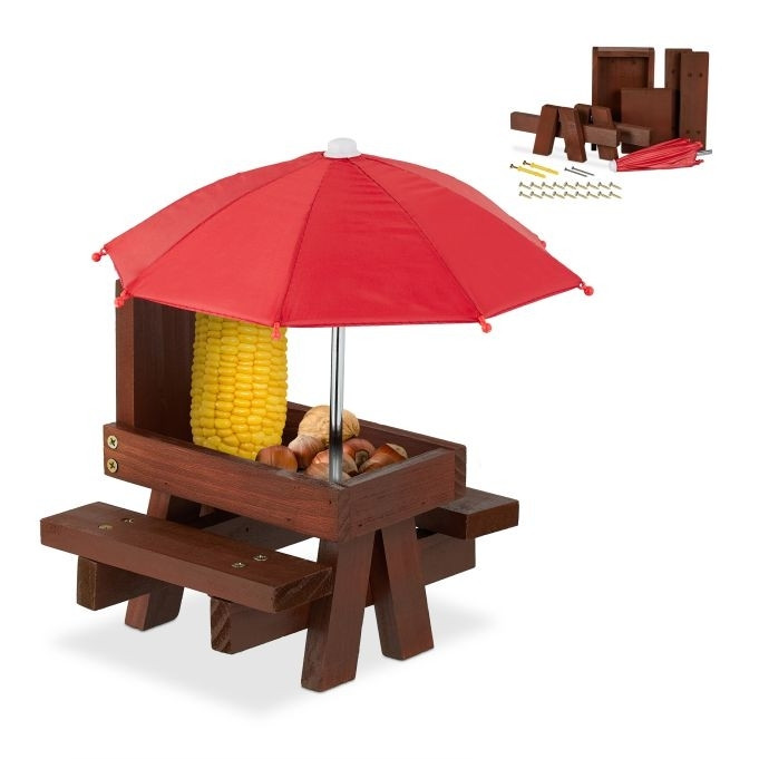 Conjunto de mesa para esquilo